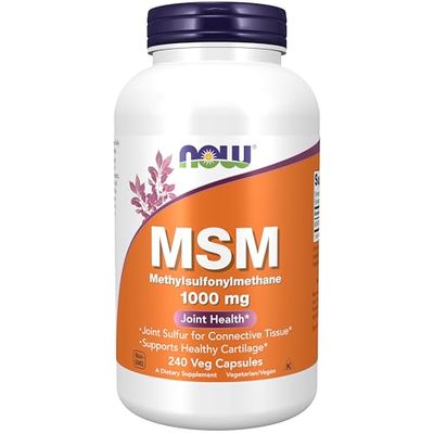 NOW MSM 1000 mg,240 Capsules