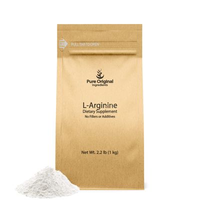 PURE ORIGINAL INGREDIENTS L-Arginine (2.2 lb) Pure, No Fillers or Additives