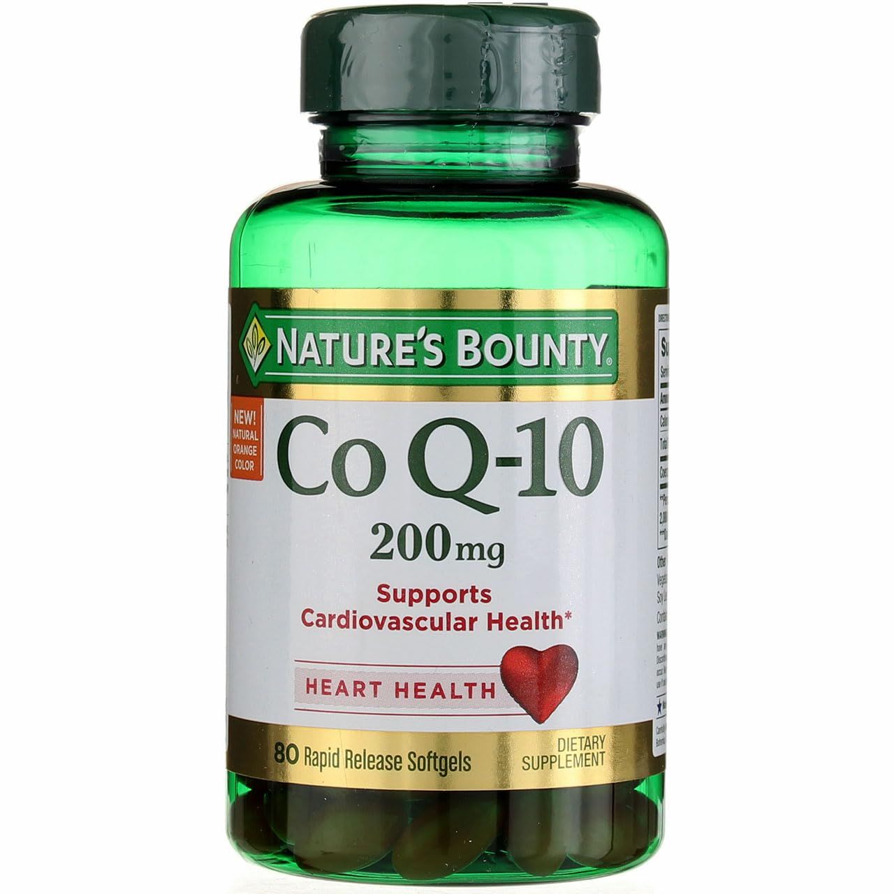 Nature&#39;s Bounty CoQ10 200 mg Q-Sorb Softgels, 80 ct