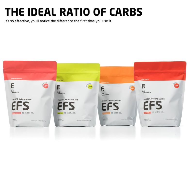 First Endurance EFS Energy and Endurance Drink Mix Fruit Punch, One Size