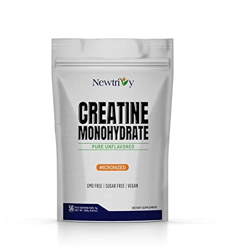 Creatine Monohydrate,Micronized, Pure,Unflavored,280g (9.8oz)