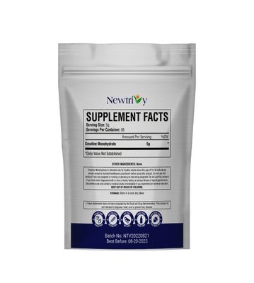 Creatine Monohydrate,Micronized, Pure,Unflavored,280g (9.8oz)
