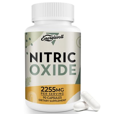 Nitric Oxide Supplement for Men - Precursor and Phytonutrient Blend for Blood Flow, Energy, Oxygenation, and Blood Pressure (1 Pack)