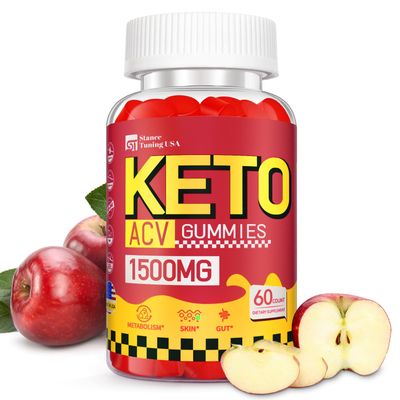 Keto ACV Gummies - 1500MG ACV Keto Gummies for Women Men - Apple Cider Vinegar with Mother, Probiotics, Vitamins B6 B12 for Gut Digestion - Vegan &amp; Non-GMO Keto Gummies, Made in USA