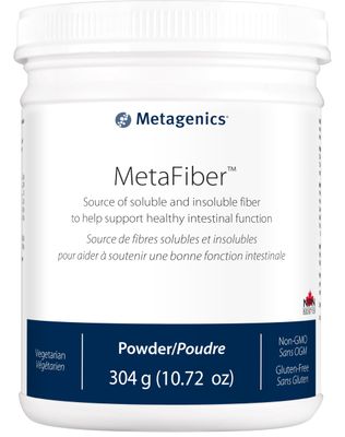 Metagenics MetaFiber - 6 g Dietary Fiber - Supports GI Regularity &amp; Occasional Constipation Relief* - Fiber Blend Powder - Non-GMO &amp; Gluten-Free - 10.72 oz