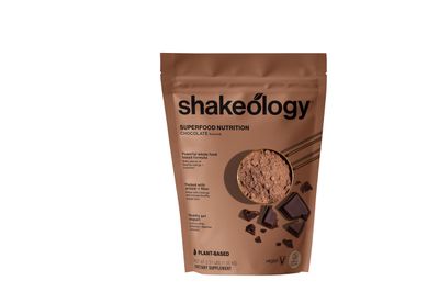 Shakeology 0g Added Sugar Vegan Protein Powder - Gluten Free, Superfood Protein Shake - Helps Support Healthy Weight Loss, Lean Muscle Support, Manage Effects of Stress, Chocolate - 30 Servings