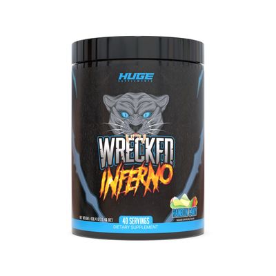 Wrecked Inferno - Thermogenic Pre Workout For Men &amp; Women, Increase Energy, Boost Thermogenesis &amp; Metabolism, Enhance Exercise Performance - Contains L-Citrulline, L-Carnitine, Beta-Alanine &amp; More