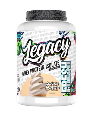 Fresh Whey Protein Vanilla Bliss 2lb | 26g Pasture Fed Premium Whey Protein | High Protein + Amino Acids | Muscle Building