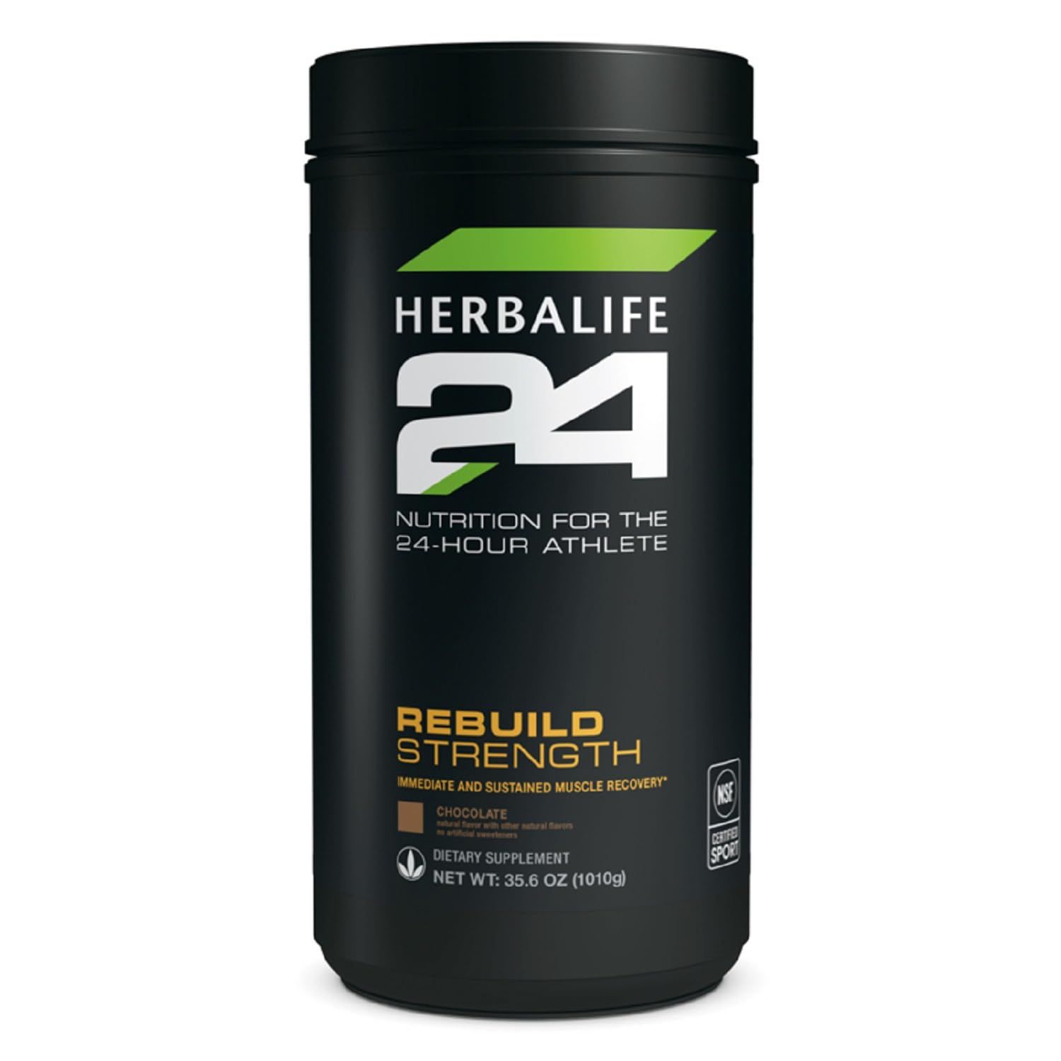 Herbalife 24 Rebuild Strength, Chocolate, 35.6oz(1010g)