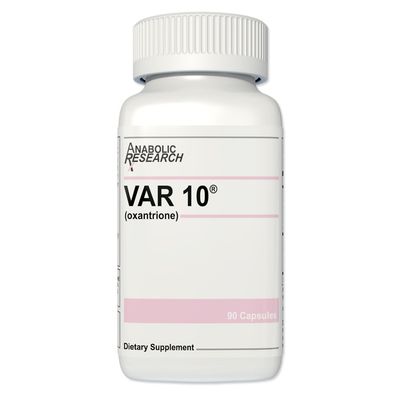 Anabolic Research VAR 10 (Testosterone Support) - Speed &amp; Strength, Strong/Lean Physique - 1 Month Supply