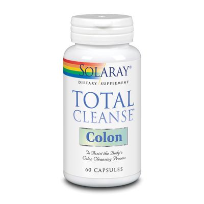 SOLARAY Total Cleanse Colon, Veg Cap (Btl-Plastic) | 60 Count