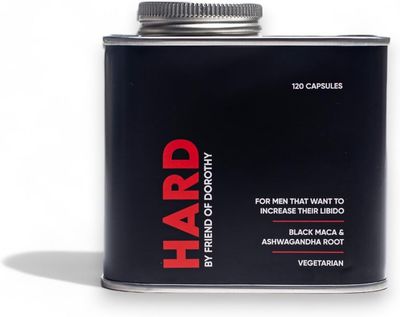 FRIEND OF DOROTHY All Natural Hard Supplement - Enhances Endurance - Hard for Longer - 120 Vegetarian Capsules in a Pouch