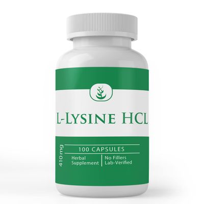 PURE ORIGINAL INGREDIENTS L-Lysine HCL (100 Capsules) Always Pure, No Additives Or Fillers, Lab Verified