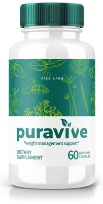 Puravive Weight Loss Capsules - Puravive Exotic Rice Pills To Increase BAT And Energy Levels, Detox &amp; Cleanse Capsules, Puravive Reviews Non-GMO Easy To Swallow Supplement Tablets (60 Capsules)