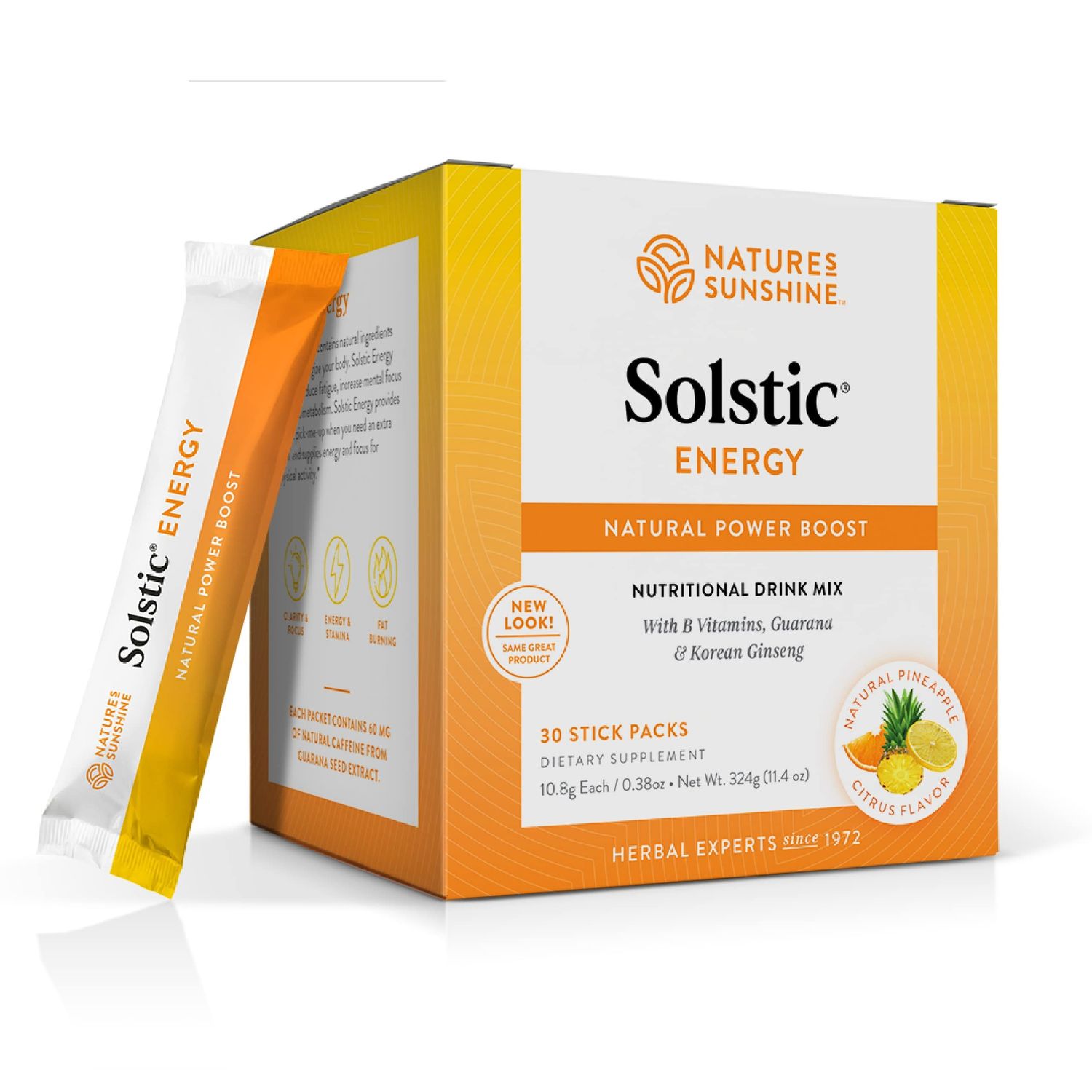 Nature&#39;s Sunshine Solstic Energy, 0.14 Ounce each, 30 Count (Pack of 1)