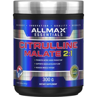 ALLMAX Nutrition Citrulline Malate, Unflavored, (300 g)
