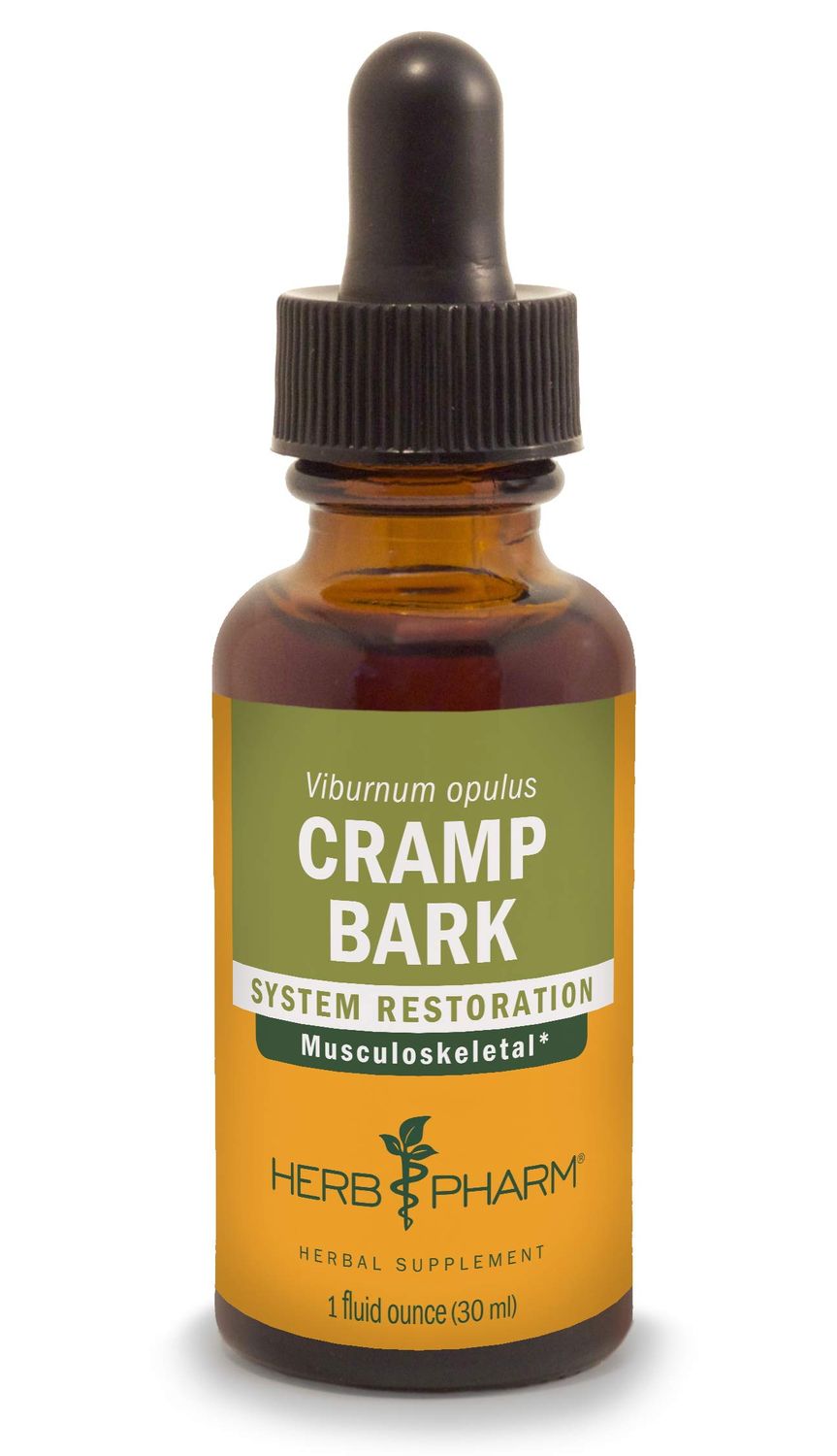 Herb Pharm Cramp Bark Extract for Musculoskeletal Support - 1 Ounce (DCRAMP01)