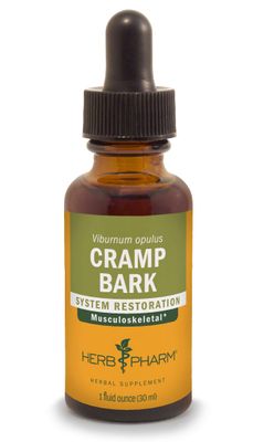 Herb Pharm Cramp Bark Extract for Musculoskeletal Support - 1 Ounce (DCRAMP01)