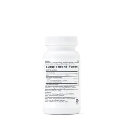 GNC Pro Performance Citrulline Complex 1700mg, 60 Tablets, Fuels Nitric Oxide Production for Healthy Blood Flow
