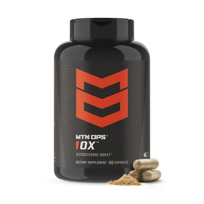 MTN OPS Ox Testosterone Booster, Testosterone Supplement for Men Blend with Tribulus Terrestris &amp; Adrenal Support Blend with Maca Root Capsules, 30 Servings