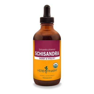 Herb Pharm Certified Organic Schisandra Berry Liquid Extract - 4 Ounce