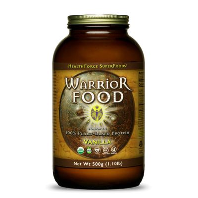HealthForce SuperFoods Warrior Food Protien Powder - Vanilla Flavor - 500 Grams