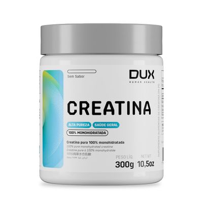 Dux Nutrition Lab - Creatine Monohydrate 100% Creapure - Strength Recovery and Muscle Builder, Creatine Powder, Supplements for Men and Women - Unflavored - 60 Servings - 10.5oz