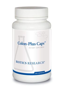 Biotics Research Colon Plus Caps Fiber Capsule, Digestive Health, Soluble, Insoluble Fiber, Laxative, Relieve Constipation, Regularity, Heart Health, Microbial Balance, Gut Flora 120 Caps