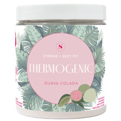 Strong + Sexy Fit, Weight and Diet Support Health Supplement, Workout Drink Powder for Natural Energy, Appetite Control, and Metabolism Support, Supplements for Women, Guava Colada Flavor, 30 SVG