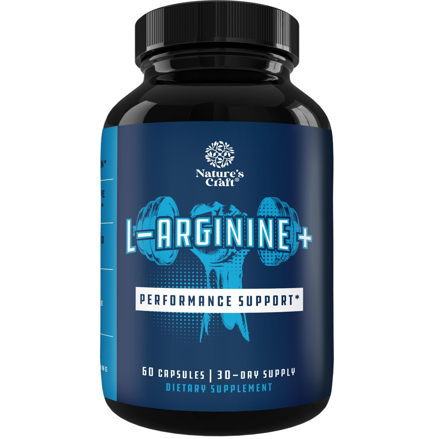 Pre Workout Nitric Oxide Supplement - Extra Strength L Arginine L Citrulline Supplement with Beta Alanine Nitric Oxide Booster for Enhanced Performance Strength Vascularity and Muscle Recovery