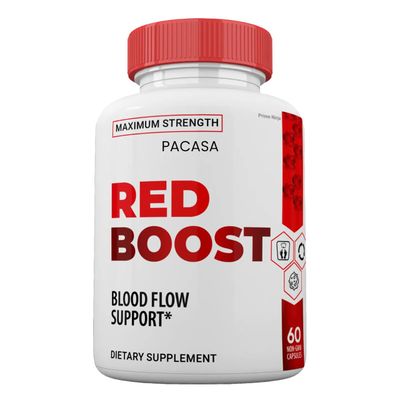 Red-Boost - Blood Flow Support Pills, RedBoost Capsules for Men and Women