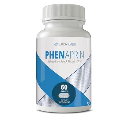 PhenAprin Diet Pills Weight Loss and Energy Boost for Metabolism - Optimal Fat Burner and Appetite Suppressant Supplement. Helps Maintain and Control Appetite.