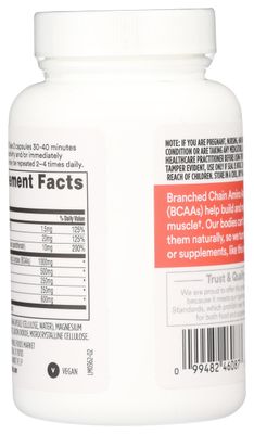 Whole Foods Market, BCAA Complex, 60 ct