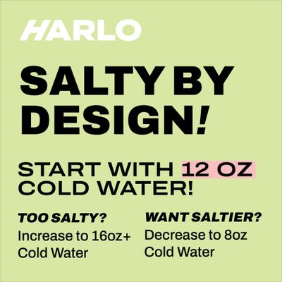 Harlo - Citrus Salt Electrolyte Drink Mix with Bovine Collagen & Creatine - Creatine Monohydrate Powder - Energy Drink Powder - Pre Workout Powder - Sugar Free Energy Drinks - Post Workout Recovery