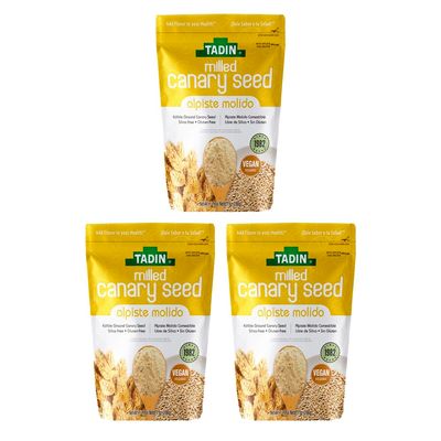Ground Canary Seed 100% Natural Dietary Supplement for Human Consumption (3 P...