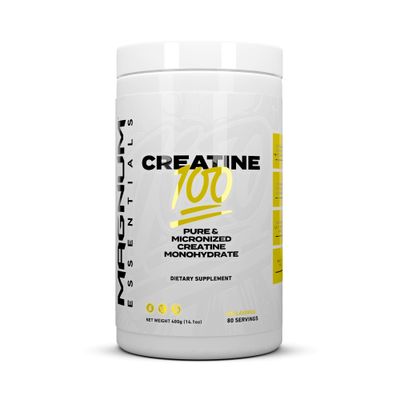 Magnum Nutraceuticals Micronized Creatine 100 - 80 Servings, High-Purity &amp; Fast-Absorbing Creatine Monohydrate for Strength, Endurance &amp; Muscle Growth