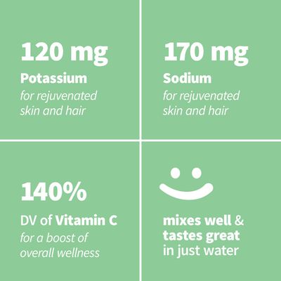 Sprout Living, Colorfuel Hydration Powder Drink Mix, Organic Superfoods + Adaptogens | Hydration Support &amp; Recovery, Electrolytes, Himalayan Pink Salt, Coconut Water, Lemon Citrus Flavor (25 servings)