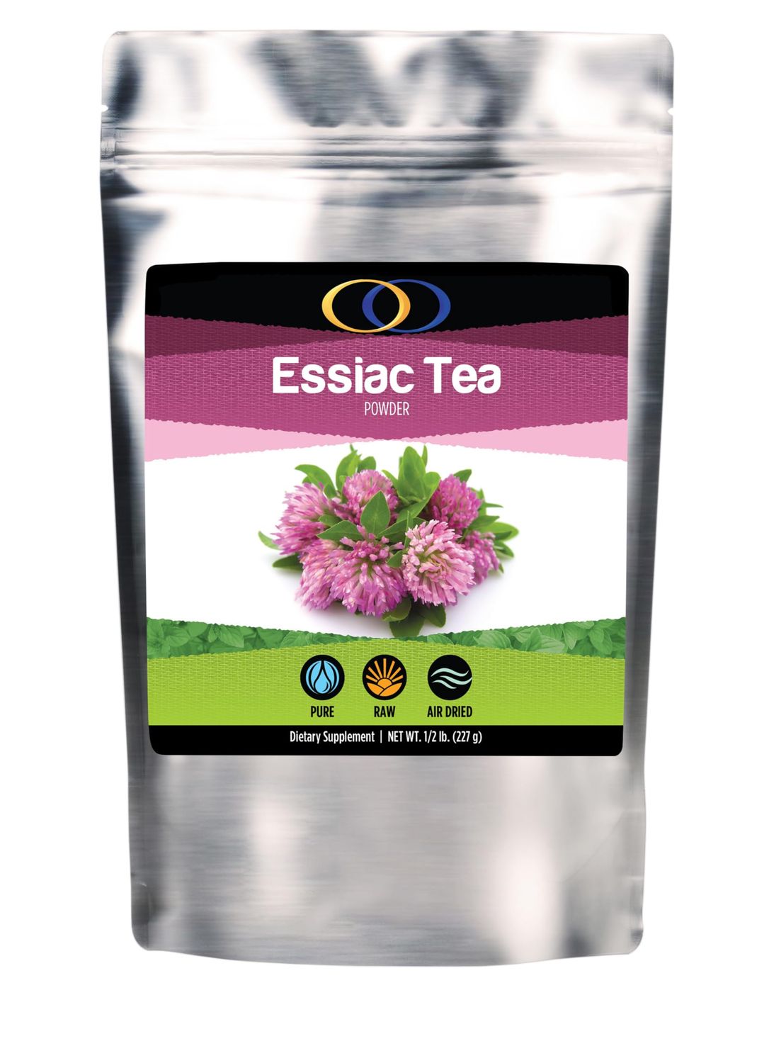 Optimally Organic ESSIAC Tea 8 Herb Powder - USA &amp; EU Organically Grown Finely Ground Herbs! - Rene Caisse&#39;s Prized Recipe with Sheep Sorrel Roots!