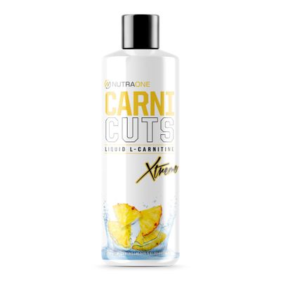 NutraOne Carnicuts Xtreme, L-Carnitine Liquid Supplement Stimulant Free (Pineapple - 31 Servings)*
