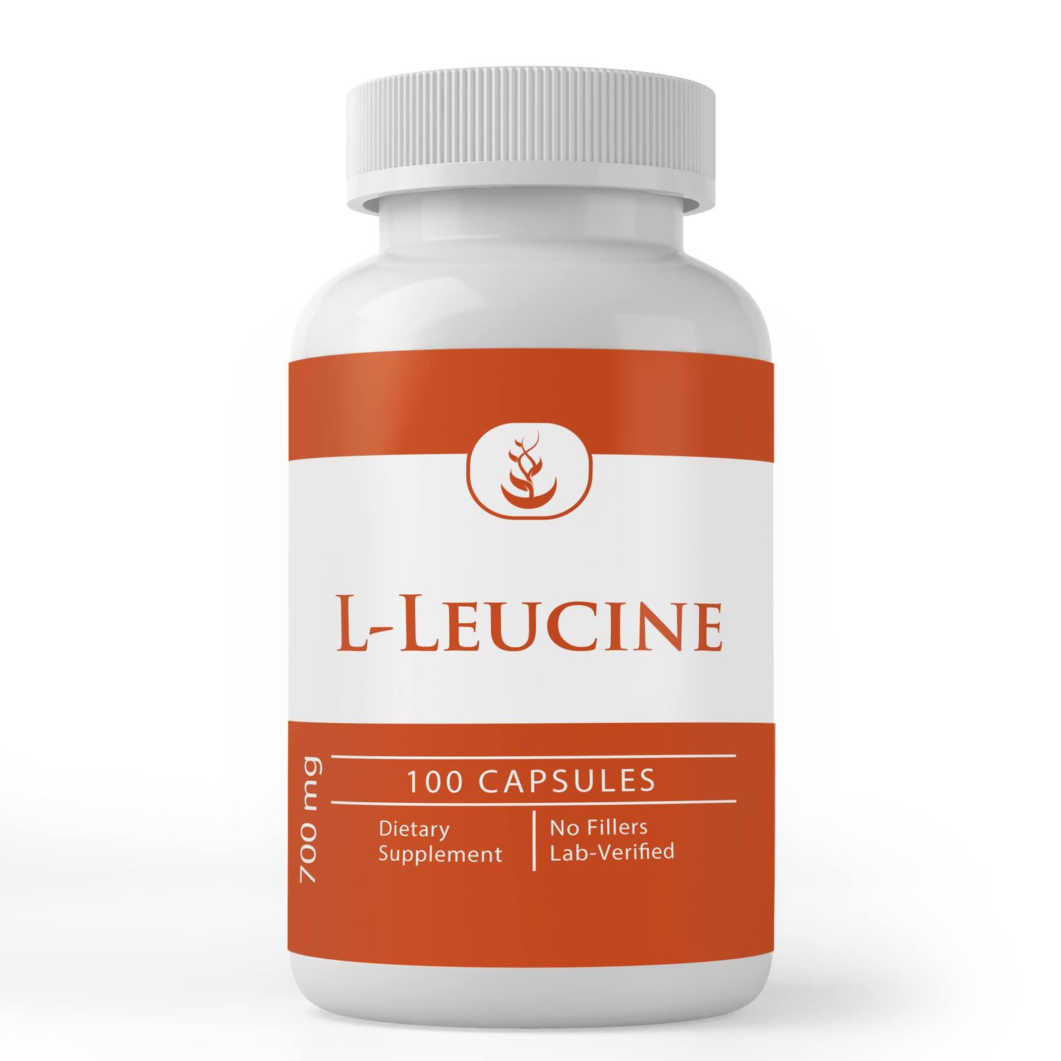 PURE ORIGINAL INGREDIENTS L-Leucine, (100 Capsules) Always Pure, No Additives Or Fillers, Lab Verified