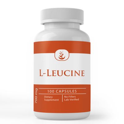 PURE ORIGINAL INGREDIENTS L-Leucine, (100 Capsules) Always Pure, No Additives Or Fillers, Lab Verified