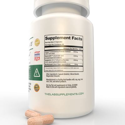 A-Bolic4 Advanced Anabolic Boost Supplement | Support Healthy Anabolic Growth Naturally with Turkesterone, Apigenin, Quercefit Quercetin | 120 Capsules