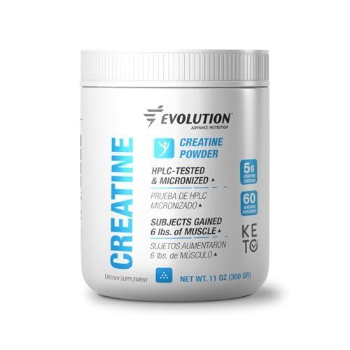 Creatine Monohydrate Powder - Supports Muscle Recovery and Enhanced Strength Power- Helps Fasting and Training - Unflavored (60 Servings)