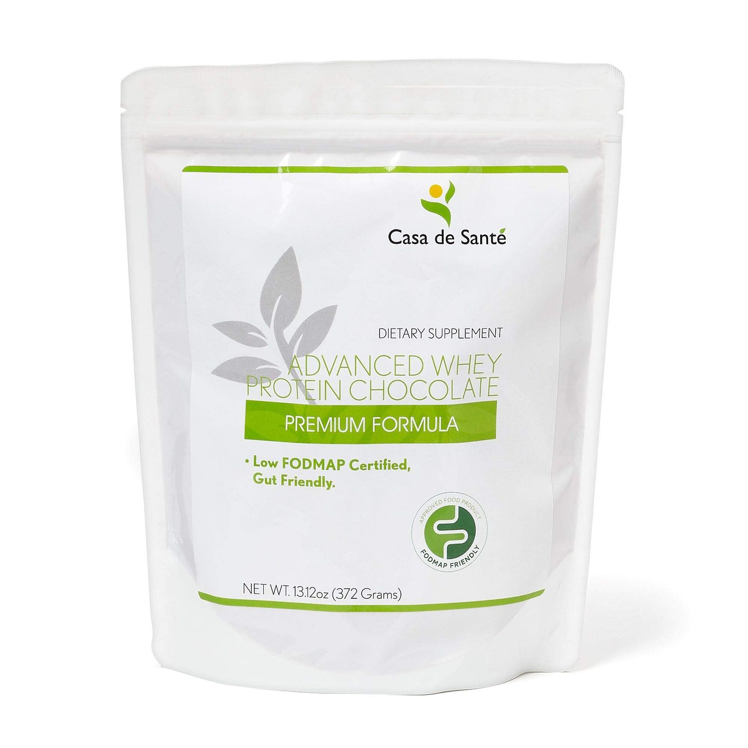 Low FODMAP Elemental Diet Protein Powder for IBS &amp; SIBO Keto Paleo| ProHydrolase Digestive Enzymes| Gluten Soy Sugar &amp; Grain Free Low Carb Whey Protein Isolate (WPI) Gut Friendly All Natural Chocolate