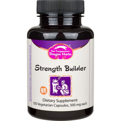 Dragon Herbs - Strength Builder Capsules - 100 Capsules, 500 mg each