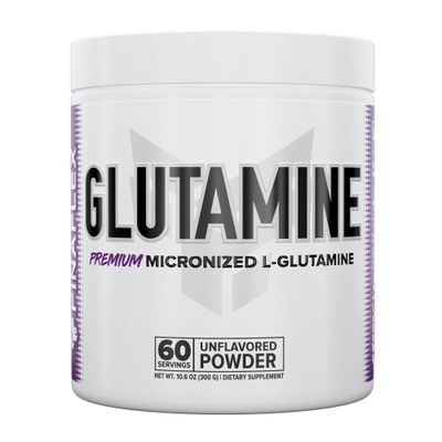 FINAFLEX Pure GLUTAMINE, Unflavored - 10.6 oz - Ultimate Muscle Recovery Powder - Reduces Muscle Breakdown &amp; Supports Nitrogen Levels - 100% Pure L-Glutamine - 60 Servings