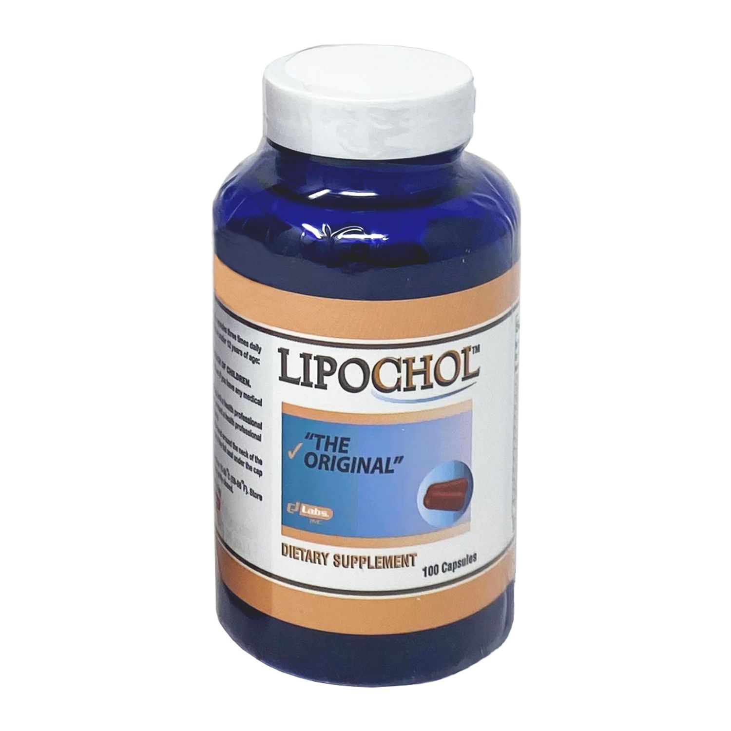 LIPOCHOL Liver Support Detox - Essential Vitamins &amp; Nutrients, (100 Capsules/Pack of 1)