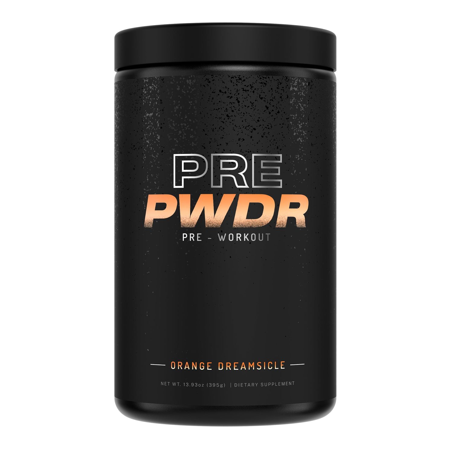 PWDRS PRE Pre-Workout Powder - Energy, Pump, Endurance, Focus, Strength Supplement with Caffeine (Orange Dreamsicle)