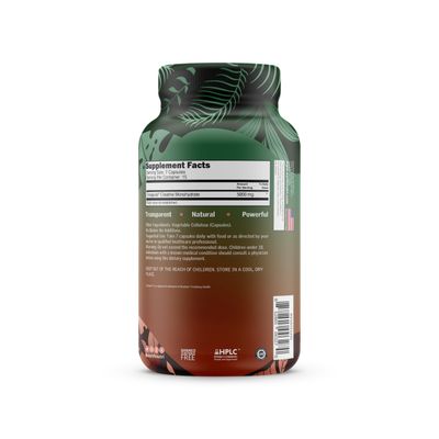 Earth Nutri Creatine Capsule Made with Creapure German Made Creatine, Vegan, Kosher Certified and Halal Certified, 5000mg per Serving - 105 Capsules (7 Capsules per Serving)