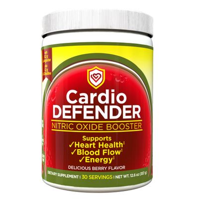 Cardio Defender - Cardio Heart Health, Nitric Oxide Booster - L-Arginine Supplement with 5,200mg L-Arginine &amp; 1,200mg L-Citrulline - Heart Health &amp; Cardiovascular Support